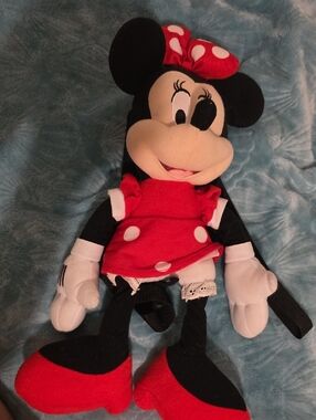 Disney Minnie Mouse Plush Doll - Red, Black, White
